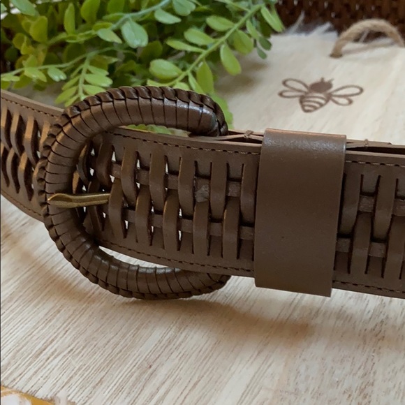 Loft Woven Belt 💗 Dark Taupe - Picture 4 of 11